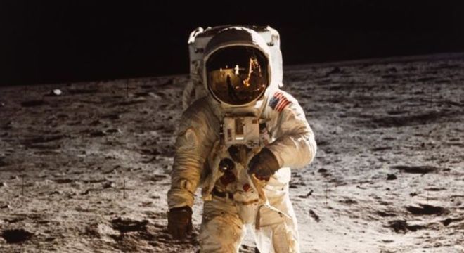 Buzz Aldrin descreveu a sensação de pisar na Lua de 'desolação magnífica'