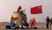 Astronautas retornam à Terra após missão espacial tripulada mais longa da China