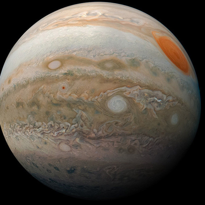 Júpiter é o maior planeta do Sistema Solar
