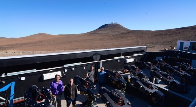 Equipe internacional de astrônomos fez suas pesquisas no Deserto do Atacama 