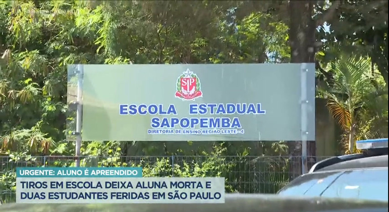Escola da zona leste de São Paulo foi alvo do atirador; adolescente é aluno da instituição de ensino
