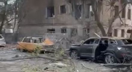 Ataque russo em Dnipro atingiu uma clínica e matou uma pessoa