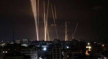 Mísseis foram disparados pelo Hamas