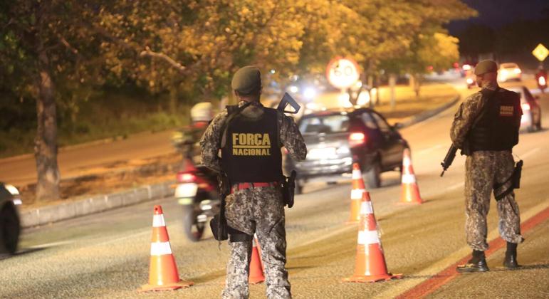 Agentes da Força Nacional ajudam no enfrentamento dos ataques terroristas no RN
