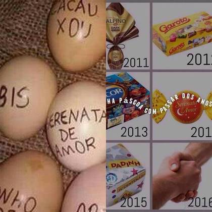 Até por conta disso, não é raro encontrar memes nas redes sociais por conta dos preços dos ovos de chocolate. 