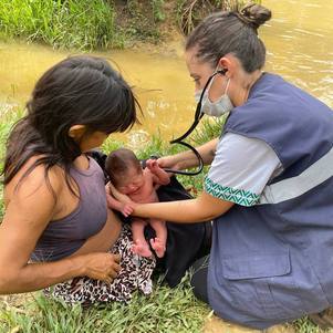 Bebês indígenas morrem antes de completar 1 ano de vida