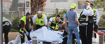 Sobe para três o número de israelenses mortos em atentado terrorista do Hamas em Jerusalém (Menahem KAHANA/AFP - 30.11.2023)