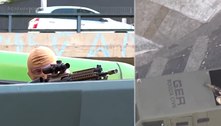 Polícia de SP coloca atiradores de elite e blindado na Cracolândia