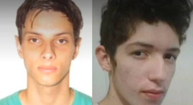 Luiz Henrique de Castro, no lado esquerdo, e Guilherme Taucci Monteiro