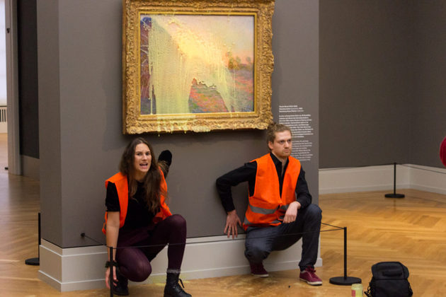 ativistas Alemanha quadro Monet