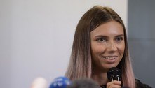 Atleta bielorrussa se diz 'feliz por estar segura' na Polônia 