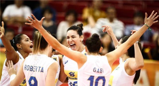 Brasil Sofre Mas Vira Sobre O Mexico No Mundial De Volei No Japao Esportes R7 Esportes Olimpicos