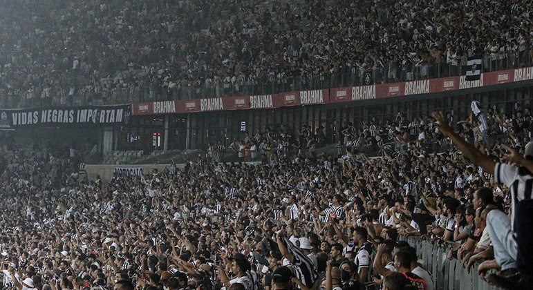 Torcida do Atlético quebrou recorde de público em toda temporada. Mais de 56 mil atleticanos