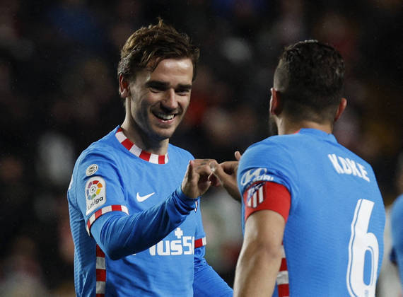 9º Atletico de Madrid (Espanha)Preço do elenco: 660,5 milhões de euros (cerca de R$ 3,35 bilhões) 9º Atletico de Madrid (Espanha)Preço do elenco: 660,5 milhões de euros (cerca de R$ 3,35 bilhões)