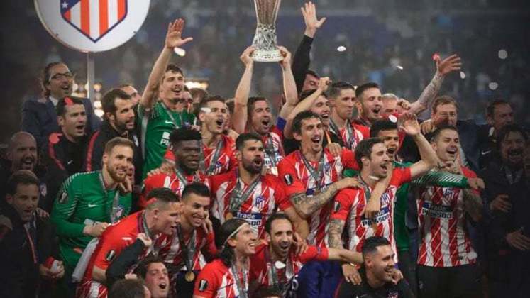 Atlético de Madrid: três títulos conquistados, em 2009/10, 2011/12 e 2017/18 (foto).