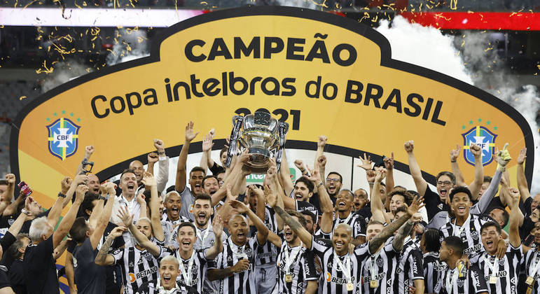 Atlético foi campeão do Mineiro, do Brasileirão e agora da Copa do Brasil