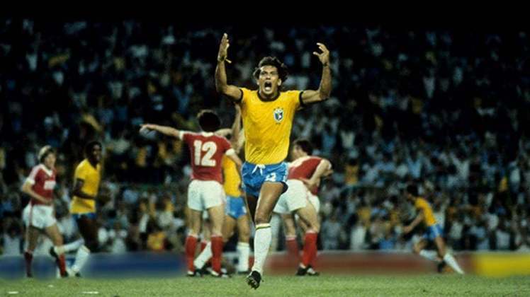 ATLÉTICO-MG - Copa do Mundo 1982 - gol de Éder - Brasil 4 x 1 Escócia - 2º jogo da fase de grupos