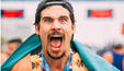 Ator Nicolas Prattes supera maratona nos EUA e dá entrevista na TV americana (Reprodução/Instagram Montagem/R7)