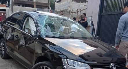 C&acirc;meras de seguran&ccedil;a registraram o acidente