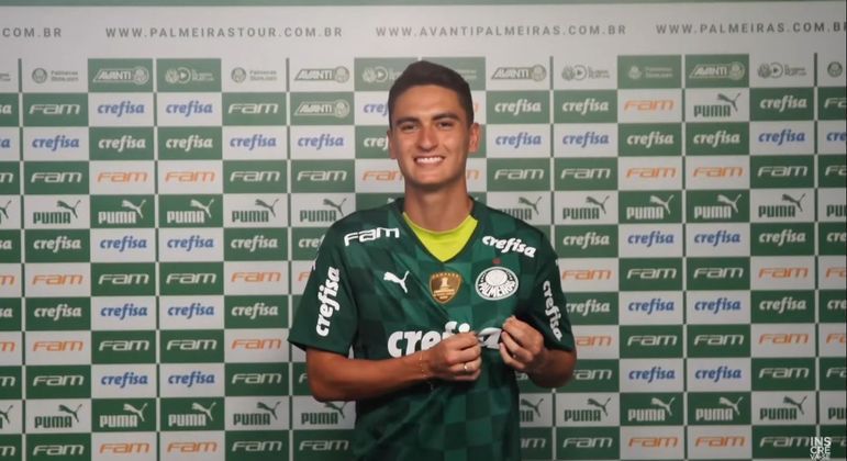 Colombiano Atuesta foi apresentado pelo Palmeiras