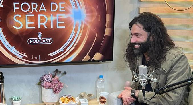 No podcast Fora de Série, Augusto Garcia falou sobre experiência de viver Áquis