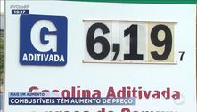 Combustíveis têm aumento de preço mais uma vez 