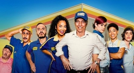 Elenco de "Auto Posto", série do Comedy Central