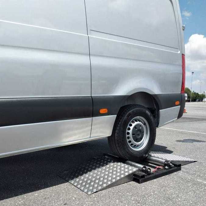 Aparelho feito para testar o controle de tração