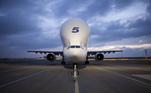 Avião Airbus ST, que virá ao Brasil