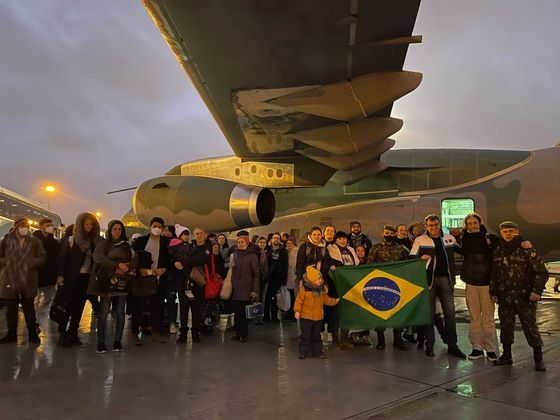 Avião ucraniano está confirmado no Brasil e fará passagem por duas cidades