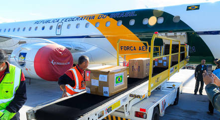 Avião presidencial em Gaza
