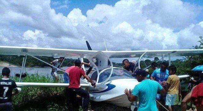 AviÃ£o foi encontrado no Rio JapurÃ¡, em MaraÃ£, no Amazonas, na quinta-feira (8)