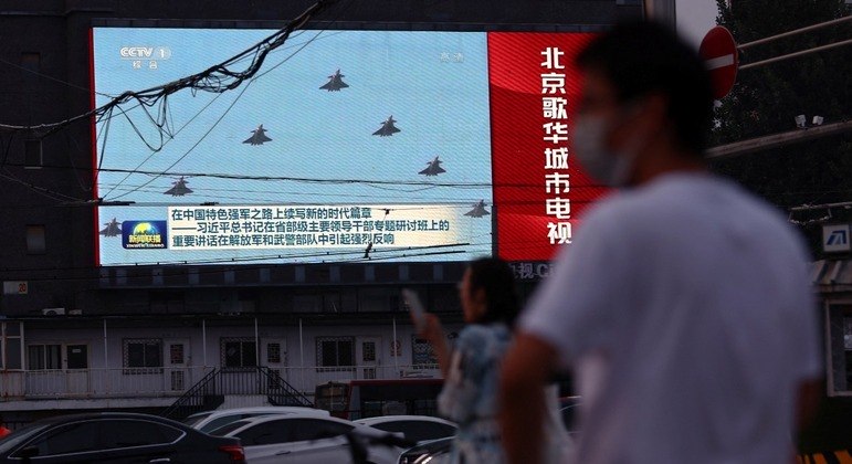 Taiwan confirmou incursões próximas de seu território por pelo menos 21 aviões chineses
