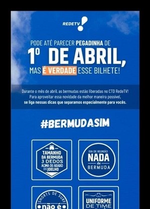 Aviso da Rede TV!