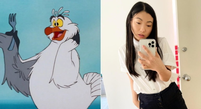 Awkwafina será a gaivota Sabidão, em A Pequena SereiaUm dos nomes do momento, a estrela de Shang-Chi e a Lenda dos Dez Anéis, Podres de Ricos e Raya e o Último Dragão vai repetir sua parceria com a Disney mais uma vez. Ela emprestará sua voz a uma nova versão da gaivota Sabidão