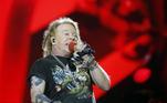 Guns N' Roses aparece na sequência com Not in This Lifetime. A turnê — de 2016 a 2019 — rendeu 584 milhões de dólares (R$ 2,9 bilhões)