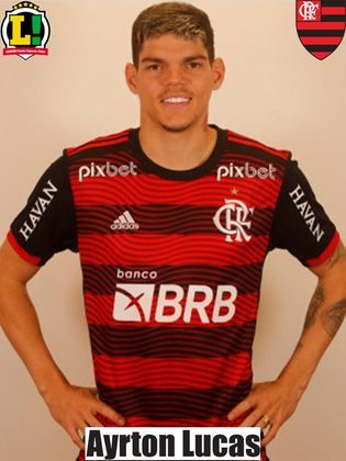 AYRTON LUCAS - 5,0 - O lance do segundo gol saiu pelo lado dele, mas fora isso, não comprometeu. Como de costume, se aventurou no ataque e foi parte de boas subidas do Flamengo. 