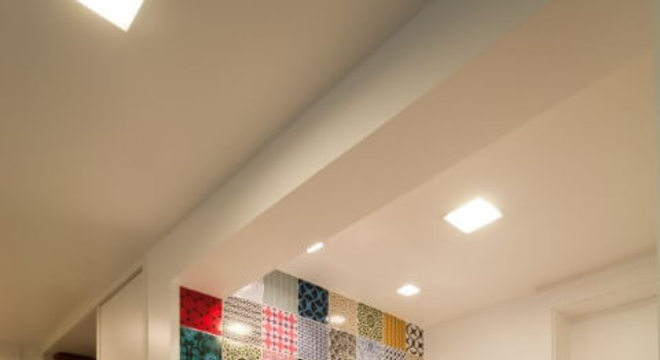 Azulejo para banheiro coloridos Projeto de Bernal Projetos