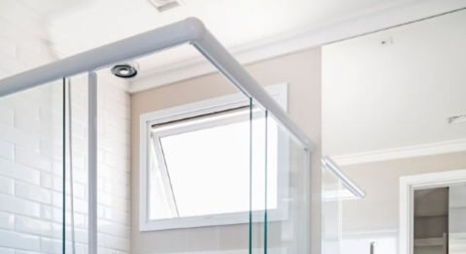 Azulejo para banheiro de tijolo Projeto de GF Projetos