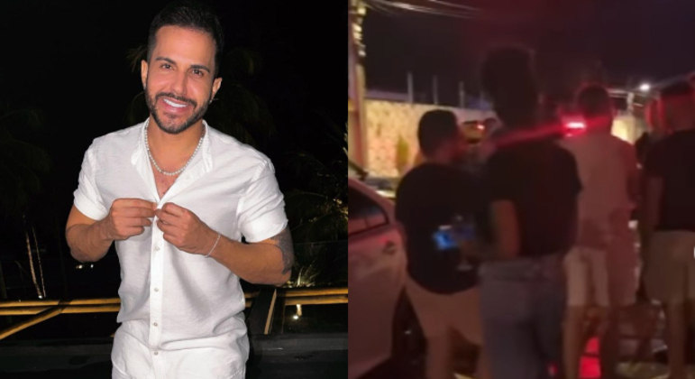 Ap&oacute;s a invas&atilde;o de Emily Garcia, Babal Guimar&atilde;es, o ex dela, seguiu com a festa realizada na casa em que os dois moravam juntos. Mas parece que os vizinhos n&atilde;o gostaram muito do barulho e decidiram chamar a pol&iacute;cia. Camilla Veras, amiga de Cris Monteiro, atual namorada de Babal, foi quem postou o momento nos stories