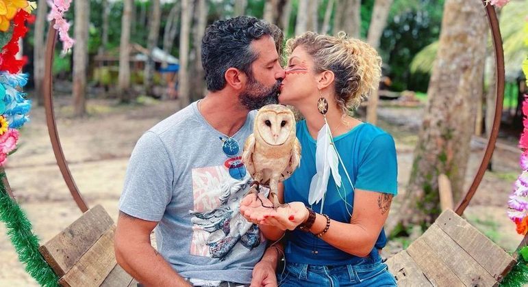 Babi Borges e Iran Malfitano celebraram o Dia dos Namorados gringo