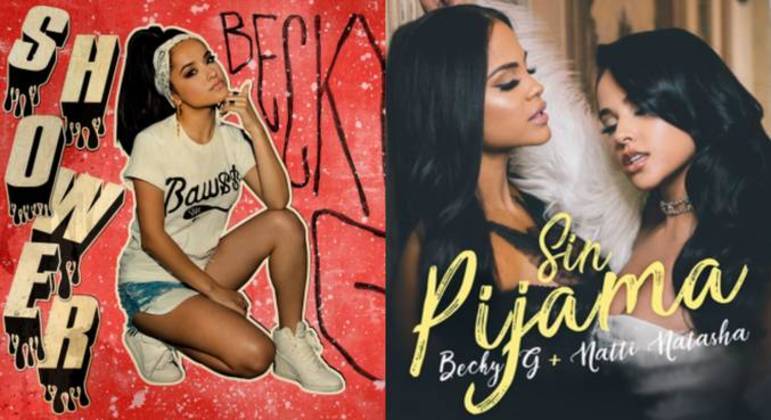 Becky G – Do pop para o reggaetonA americana de origem mexicana começou na música com o hit Shower, porém não conseguiu manter o sucesso. Quando ela estava prestes a desistir da carreira musical, apostou numa sonoridade latina, relembrando suas raízes. Após alcançar o grande público na América Latina com o lançamento de Sin Pijama, parceria com Natti Natasha, Becky se firmou como um dos maiores nomes do reggaeton