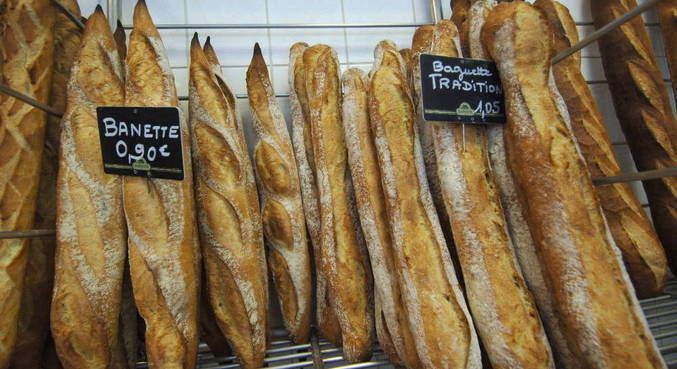 Baguete francesa é produzida desde o início do século 20