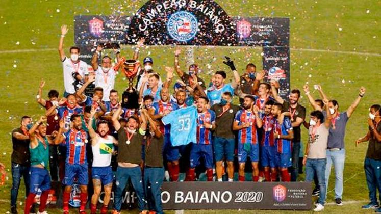 Bahia - Bahia-BA: 49 títulos - último em 2020
