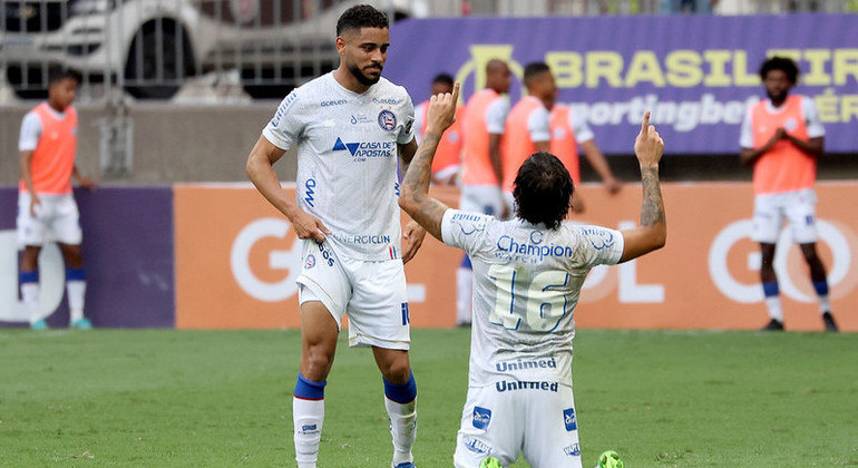 Ricardo Goulart marcou o segundo do Bahia no duelo com o Vasco