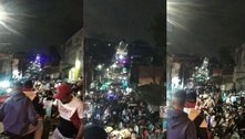 Baile funk reúne centenas de pessoas na zona sul de São Paulo 
