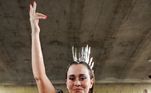 Alessandra apareceu belíssima neste carnaval fora de época