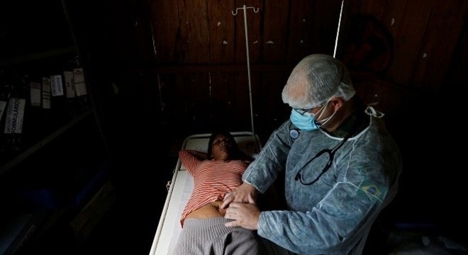 Pandemia de covid-19 avança na região de Waikas, em Auaris, estado de Roraima