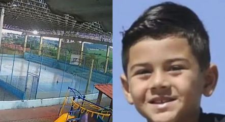 André Juliano, de 7 anos, fraturou o pescoço ao sair do brinquedo