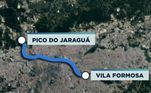 Tiffany saiu de casa sem a carteira e o telefone celular, mas os pais acabaram descobrindo que a jovem foi até uma farmácia na vizinhança e pediu que um funcionário contratasse para ela um motorista por aplicativo com destino ao Pico do Jaraguá